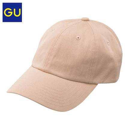 极优GU女装新款绑带时尚棒球帽