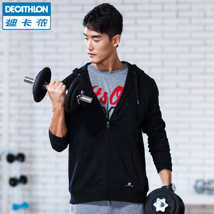 新低！迪卡侬DOMYOS MAB男士连帽夹克