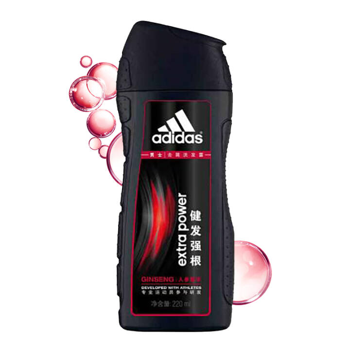 阿迪达斯(Adidas)男士健发强根洗发水220ml*7