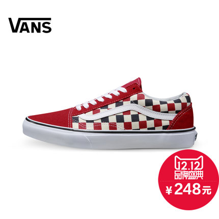 潮鞋好价！VANS范斯Old Skool中性款板鞋VN-0ZDFFFN