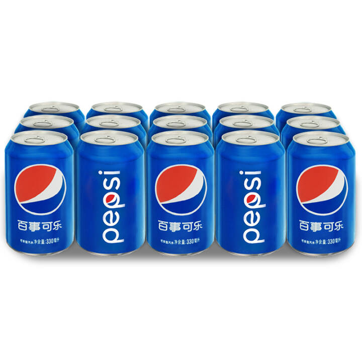 百事可乐 Pepsi 碳酸饮料 330ml*15听
