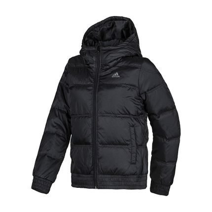 大码好价！阿迪达斯 训练 女子 羽绒茄克 黑 F48911