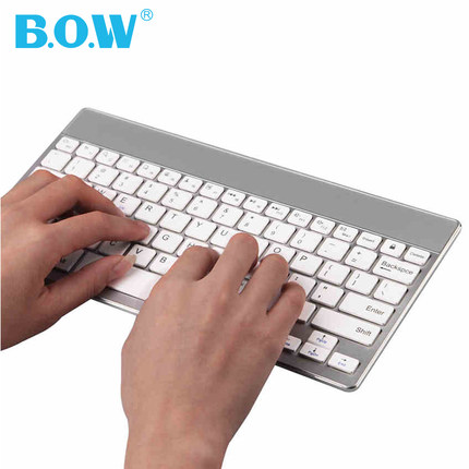 高端大气！BOW航世平板电脑蓝牙键盘hb009