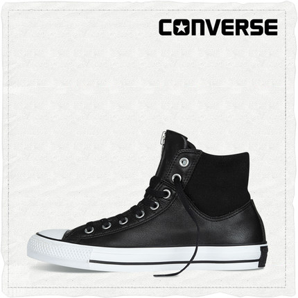 低调有型！CONVERSE MA-1 男款拉链式高帮休闲鞋 150714C