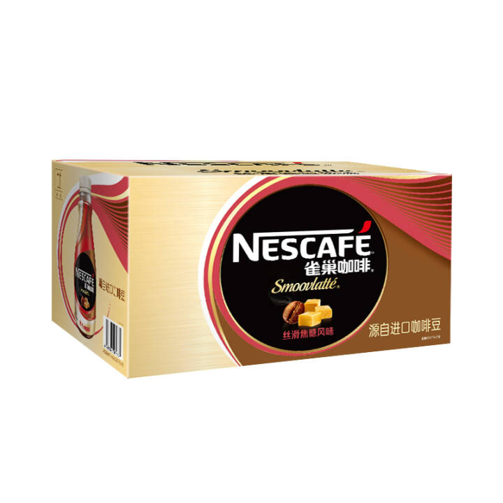 雀巢(Nestle)丝滑焦糖口味咖啡饮料268ml*15瓶