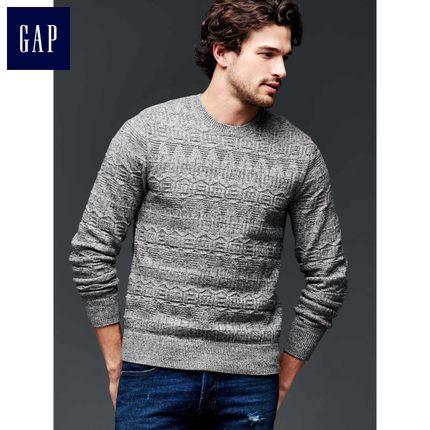 近期好价！Gap 男式 棉质毛衣 108711