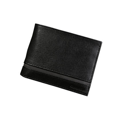 高逼格！Calvin Klein凯文克莱男士休闲商务两折短款钱包