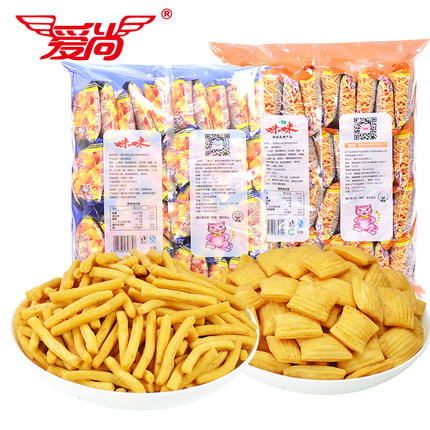 童年味道！爱尚咪咪虾条18g*80包