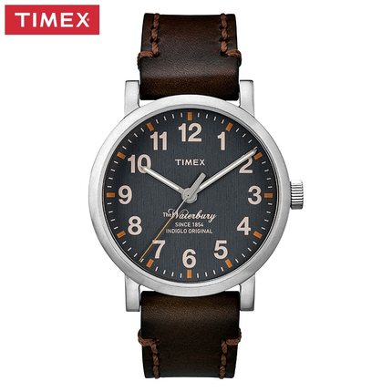 复古风潮！TIMEX天美时男士石英腕表TW2P58700