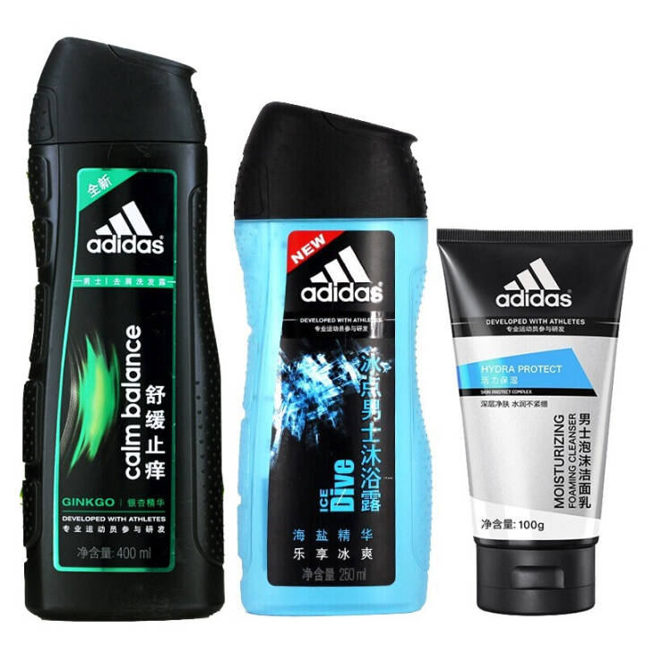 阿迪达斯Adidas男士激情活力冰点沐浴露