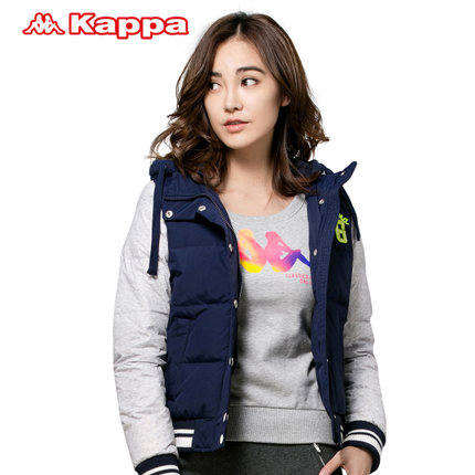 限时抢购！Kappa 女连帽羽绒服 K0462YY04