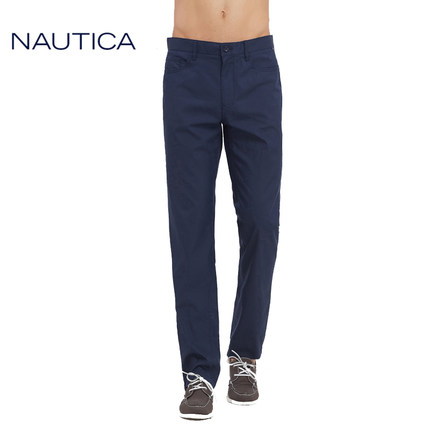 合身版型！NAUTICA诺帝卡男装EWX休闲长裤PC52001TL