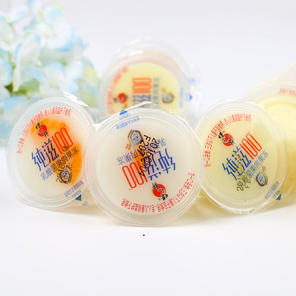 口感鲜美！蜡笔小新乳酸菌果肉型果冻布丁零食400g