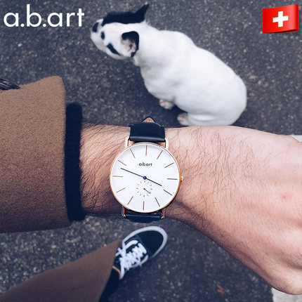 大牌特惠！abart爱彼雅瑞士手表男女防水石英表