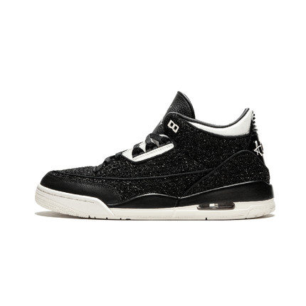 Air Jordan 3 AWOK Vogue Black 黑色亮点