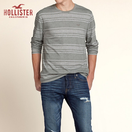 越冬特卖！Hollister Wipeout Beach T恤 男 84824