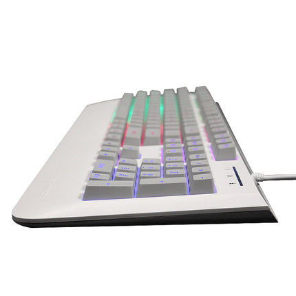 幻彩背光！Rapoo雷柏V56游戏键盘