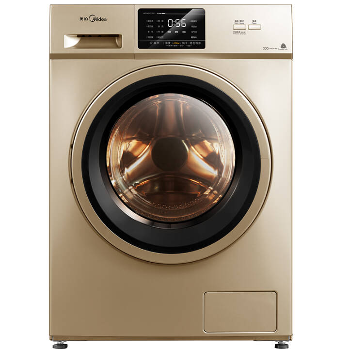 美的新品洗烘一体滚筒洗衣机MD100V31DG5
