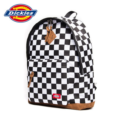 双11预售！Dickies棋盘格双肩包153U90EC45