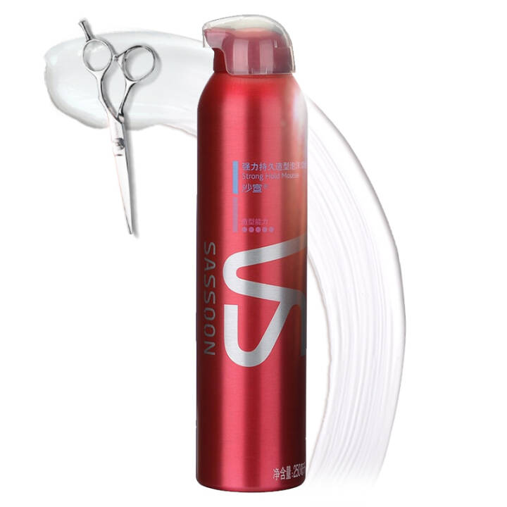 沙宣强力持久造型泡沫摩丝250ml*2