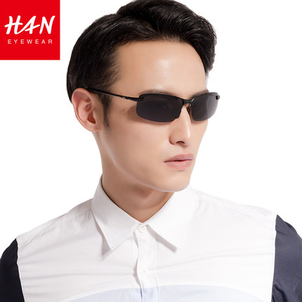 历史好价！HAN汉代男士偏光墨镜