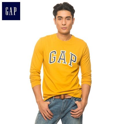 应季单品！Gap男士纯棉徽标印花T恤114352