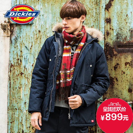 直降1000元！Dickies冬季新款保暖棉服 男 154M10EC03