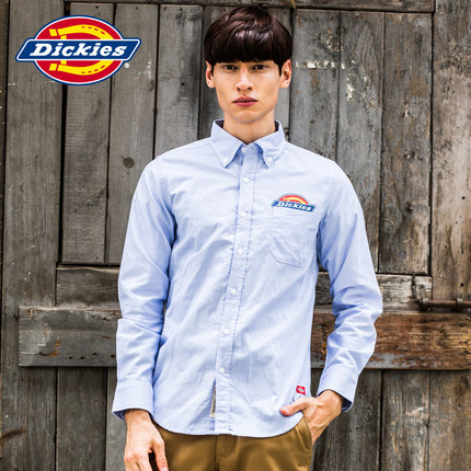 经典款！Dickies牛津纺长袖衬衫143M20EC09