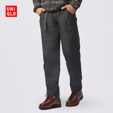 再降！UNIQLO优衣库保暖弹力工装裤153574