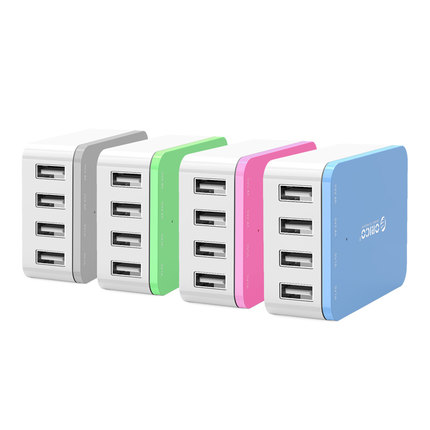 极速快充！Orico奥睿科CSI-4U多功能手机平板通用充电器