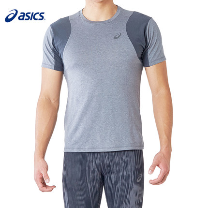 运动佳品！ASICS亚瑟士男式fuzeX运动短袖T恤XXR564