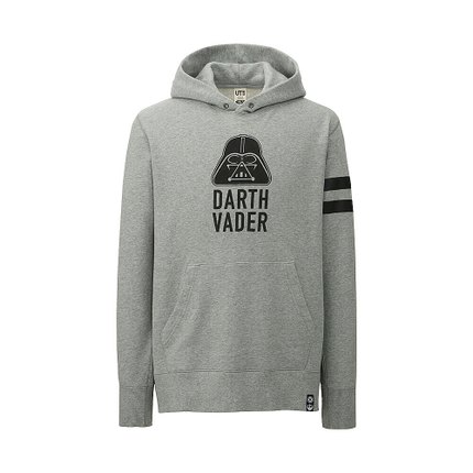 达斯维达！UNIQLO优衣库Star Wars连帽运动衫170009