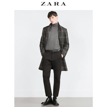 大码好价！ZARA 男装 绗缝长裤 02163301800