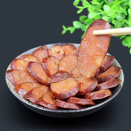 超好吃！正宗四川香肠 农家纯手工自制 老丈母四川烟熏麻辣腊肠香肠腊肉
