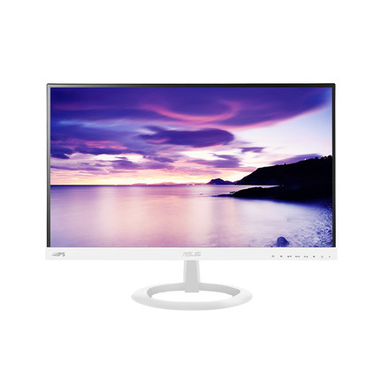 纤薄机身！华硕 VX229N-W 21.5英寸超窄边显示器