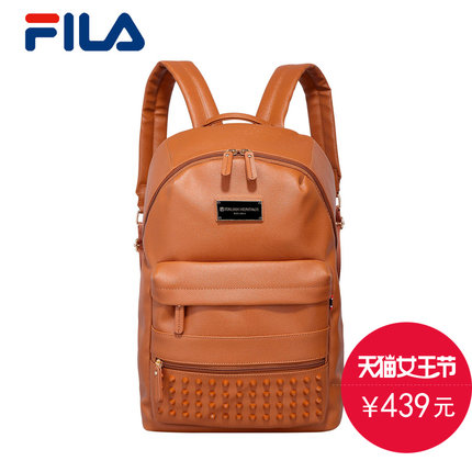 女王节好价！FILA 男款铆钉时尚双肩背包29513165