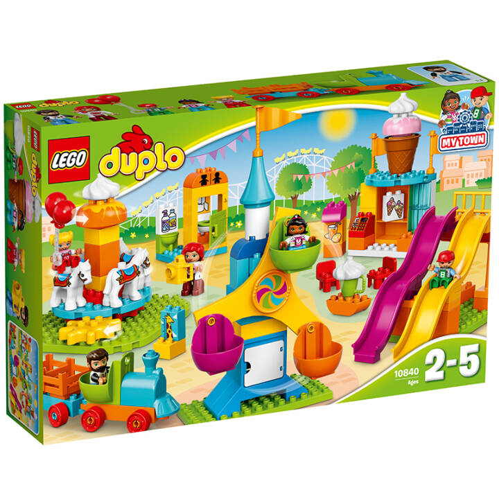 乐高(LEGO)得宝大型游乐园10840
