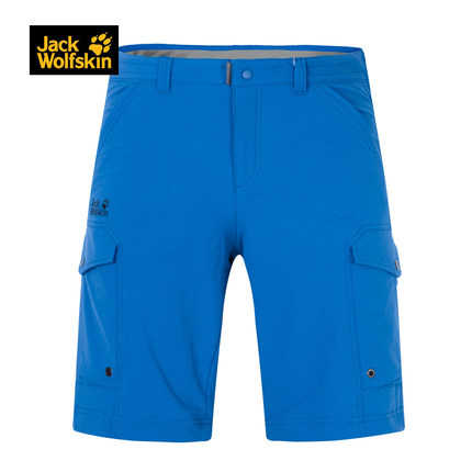 大牌好价！JACK WOLFSKIN 狼爪 男式 户外徒步短裤 1502541