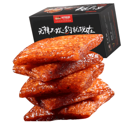 三只松鼠约辣辣条200g休闲零食