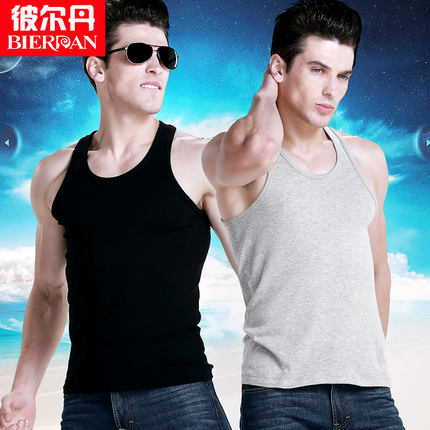 宽松舒适！彼尔丹男士背心2件装