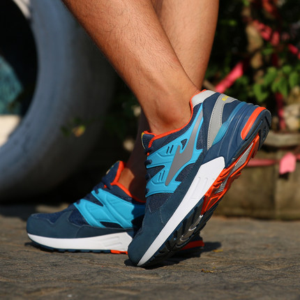 耐磨透气！鸿星尔克男子跑步鞋51116320029