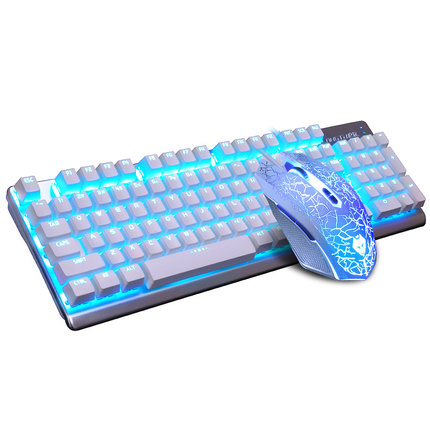 99聚划算！狼途牧马人机械键盘鼠标套装！