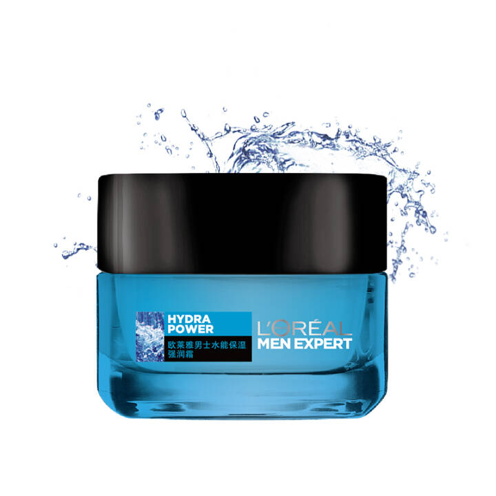欧莱雅LOREAL 男士水能保湿强润霜50ml
