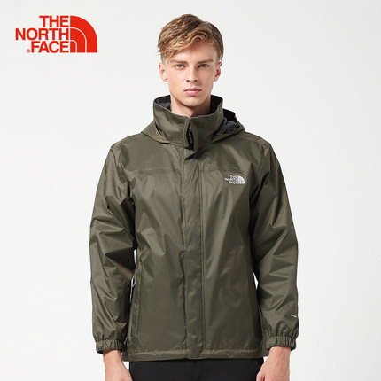 超值价！北面防水防风透气薄款户外男冲锋衣