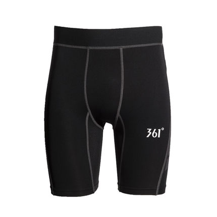 紧身款！361度紧身速干运动短裤