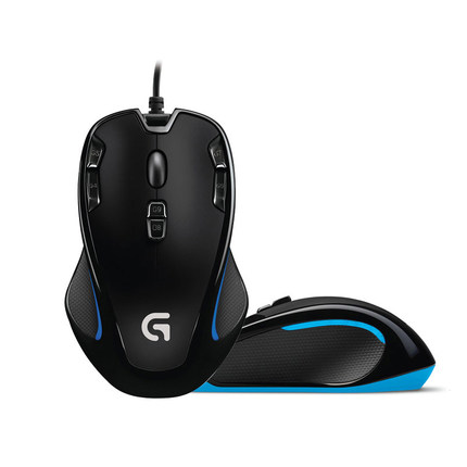 7色灯光！Logitech 罗技 G300s 游戏鼠标