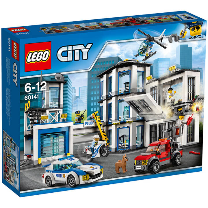乐高(LEGO)积木城市组系列City警察总局60141