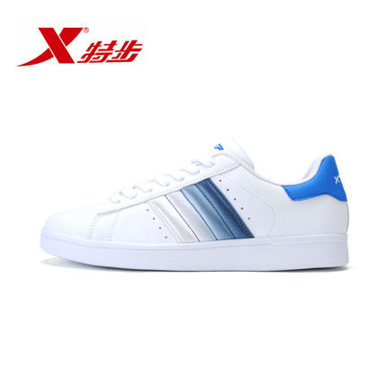 简约百搭！XTEP特步男子板鞋