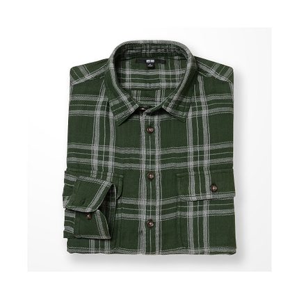 双色可选！优衣库  薄纱衬衫(长袖) 161623