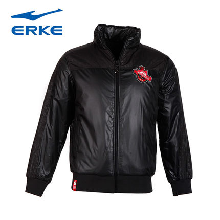 白菜价！鸿星尔克男士运动棉服冬装休闲短款棉衣保暖外套